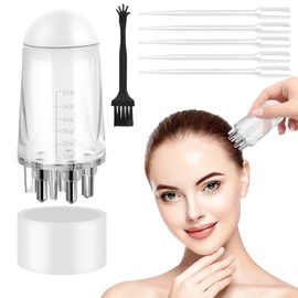 Zouboto Scalp Applicator, Hair Oil Applicator with Comb Massage Brush, Hair Root Applicator, Scalp Oil Applicator, Roller Ball Massager for Hair Treatment