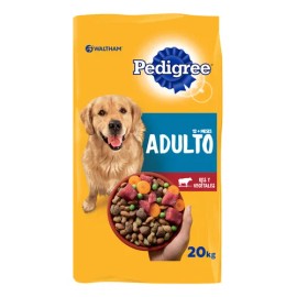 ✨ Croquetas Pedigree para Perros Adultos - Sabor Res y Vegetales 20kg | Alimento Completo y Balanceado | Razas Medianas/Grandes
