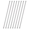 sourcing map 8 Pack 8/32 Inch M4 Threaded Rods Studs