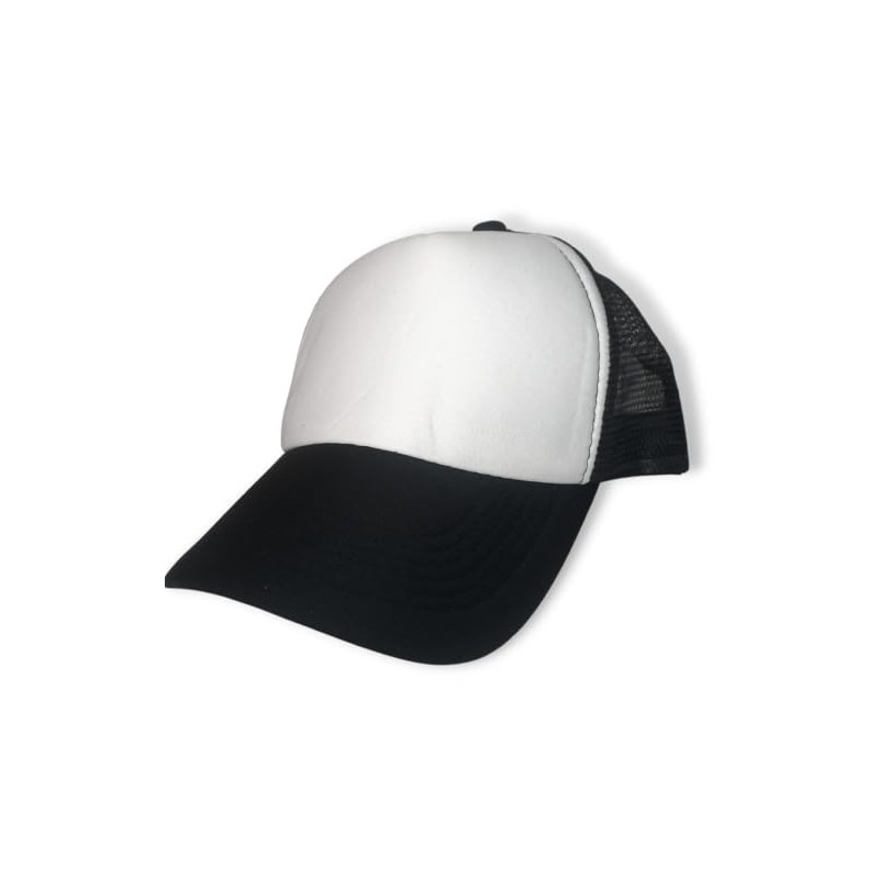 Genérico Paquete 5 Gorras Trucker Lisa, Esponja y Malla, Cachucha