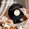 ReeGii Vinyl Record Guest Book for 16th Birthday Decorations -