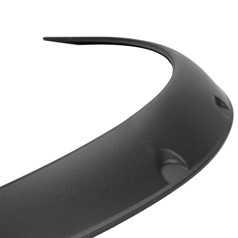 BLACKHORSE-RACING 4PCS Universal Fender Flares 2"/50mm Wide Body Kit Wheel