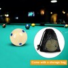 2 Pack AAA-Grade Pro-Cup Billiard Cue Ball Standard Regulation Size