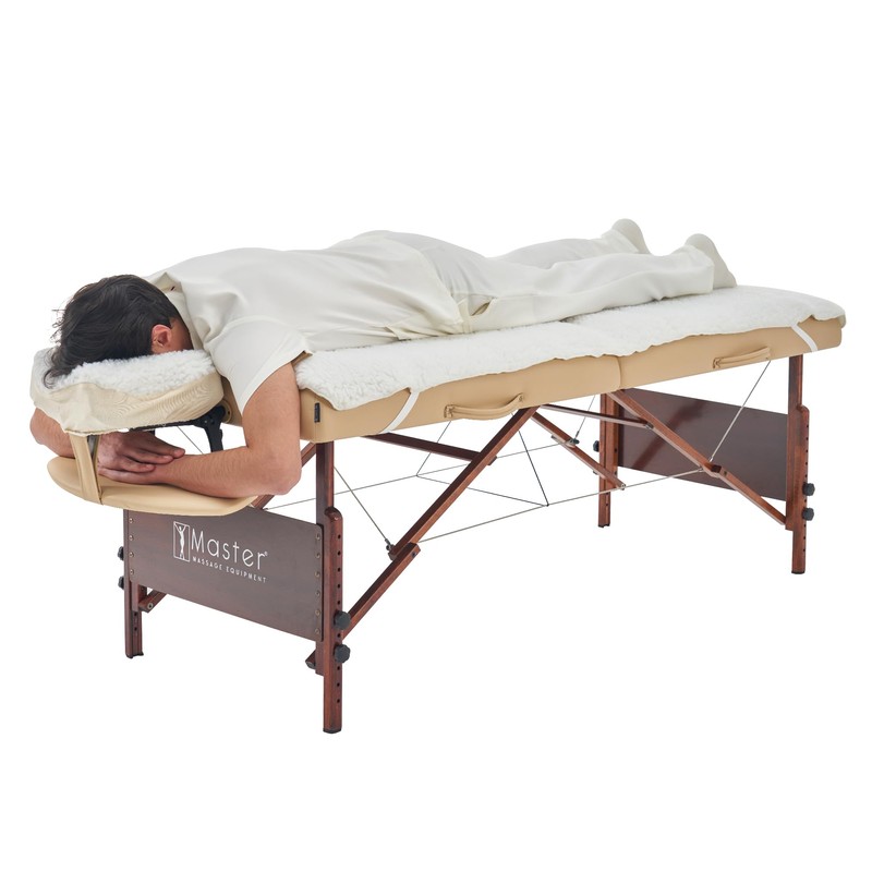 Master Massage Massage Table Fleece Pad Set, Deluxe Massage Table