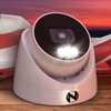 Night Owl Wired IP 4MP Deterrence Dome Camera with 2-Way
