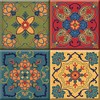 IdeaStix Moroccan TileStix - Original Premium 4-Pc Peel & Stick