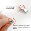 UMCHU Pack of 50 Curtain Clips, Clips with Wheels, Clips