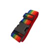 EULAPGOE Heavy Duty Luggage Luggage Strap, Rainbow Heavy Duty Lockable