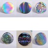 KJArrow Button Maker Supplies 300Pcs Glitter Plastic Film for 25mm