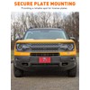 Savadicar Front License Plate Frame, Durable ABS License Plate Holder