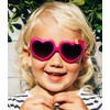ZIMUSUN Kids Polarized Heart Shaped Sunglasses for Girls Trendy Cute