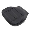 Priprilod Perforated Black Leather Driver Bottom Replacement Seat Cover Compatible