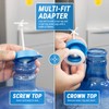 TERA PUMP No Spill Water Jug Cap For Top Loading