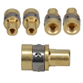 STARTECHWELD 169-716 Mig Gas Diffuser Mig Adapters for Miller M10, M15 and Hobart H9, H10 Guns (Pack of 5) 169-716