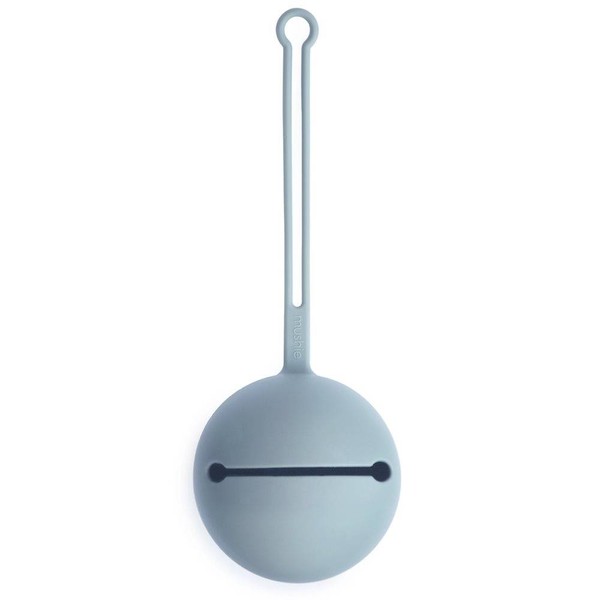 MUSHIE PACIFIER CASE POWDER BLUE