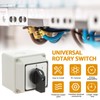 Universal Cam Switch 2-Pin Switch (Off-On) 220V 20A Universal Rotary