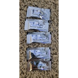 Halnziye 10x Halnziye Thermal Paste Grease Heatsink Compound 0.6g Soft Pack, Lot of 10