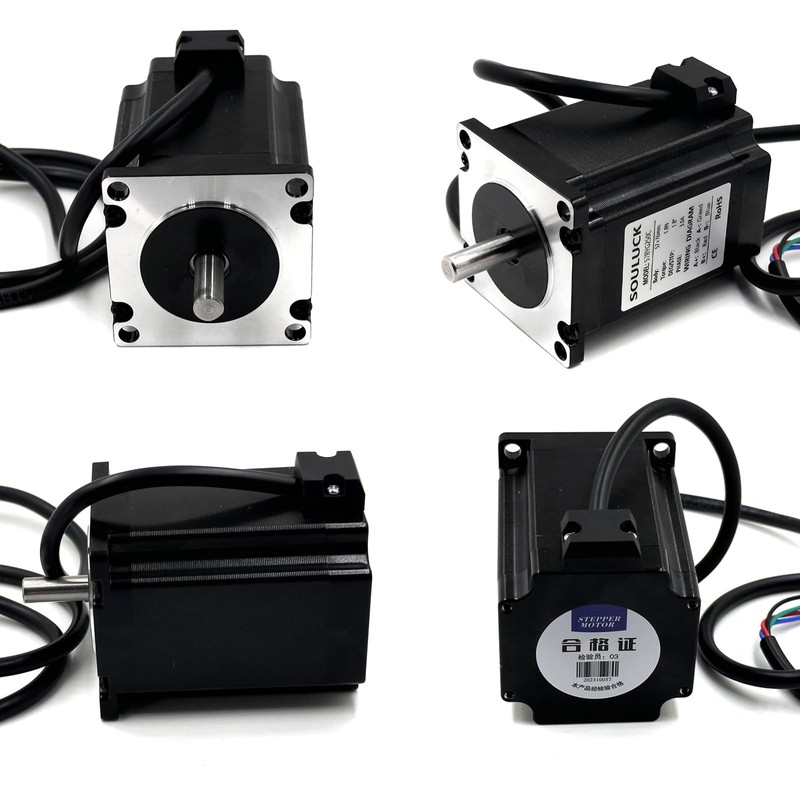 SOULUCK Nema 23 Stepper Motor 57x57x76mm Body 1.8 Stepper Angle