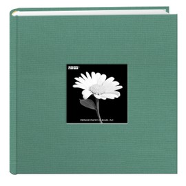 Pioneer Photo Albums Fabric Frame Cover Photo Album, Tranquil Aqua