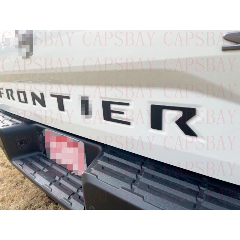 BEST HOT TX Matte Black Raised Tailgate Letters for 2022