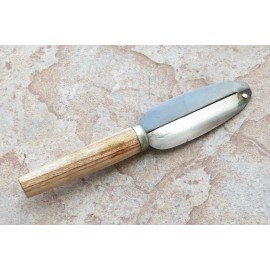 Tye Crude - Asian Peeler Knife - Sharp Carbon Steel - Rau Muong Water Spinach Heavy