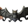 Womeet Coat Hooks Wall Mounted, Rustic Bat Key Hook Holder,