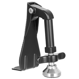 Portable Door Stopper Door Lock for Travel Anti Theft Door Blocker, Security Door Stoppers for Bottom of Door, No Drill Safety Doors Stopper Hotel Door Locks for Travelers Security (Black)