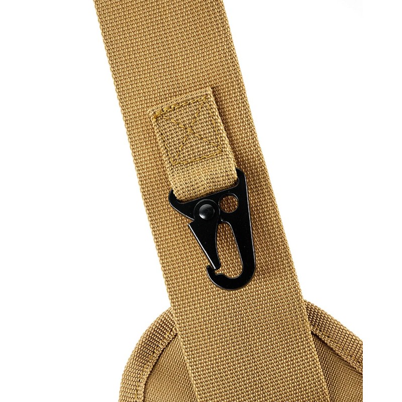 Brandit Side Pocket Molle Travel Side Bag, camel, Unit size,