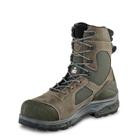 Irish Setter, Kasota, Men’s, 8", Waterproof, Non-Metallic Safety Toe (CSA), Work Boot, Mud, 10.5 EE (Wide)