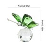 Crystal Butterfly Figurine, Animal Ornament Decoration, Handmade Creative Novelty Elegant