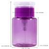 3oz Push Down Pump Dispenser Flip Top Cap Refillable Empty