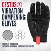 Cestus TrembleX, Anti Vibration Gloves, Gel Padded Palm, Work Gloves