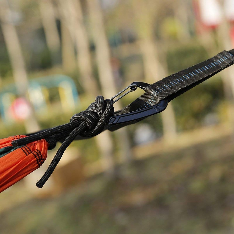 TRIWONDER ロックカラビナ 12kN(1200kg) 登山釦 超軽量 アルミカラビナ クライミング ロッキンカラビナ ハンモック キャンプ用