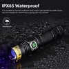 DARKDAWN UV Flashlight 365nm, LED Blacklight Flashlight, USB Rechargeable flashlights,