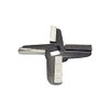 #22 Grinder plate with 3/16" holes and a #22 grinder