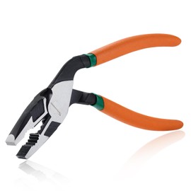 SPEEDWOX High Leverage Combination Pliers Pistol Grip Pliers High Leverage Pistol Grip Professional Tool Angled Head Linesman Pliers Angled Combination Pliers Wire Cutters Reduce Effort by 35%