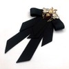 Lijun Vintage Band Women Big Bowtie Bee Bowknot Bow Tie