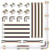 BTF-LIGHTING FCOB 12MM 6PIN Connector Kit for COB RGBCCT LED