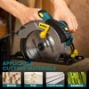 Enventor Circular Saw Corded, 14A Electric Circular Saws 7-1/4-Inch with