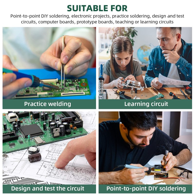 Eagles 10PCS 10x15 cm Double Sided PCB Board,Tinned Prototype Diy