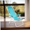 Angoily Mini Folding Portable Lounge Chair Lightweight Beach Chair for
