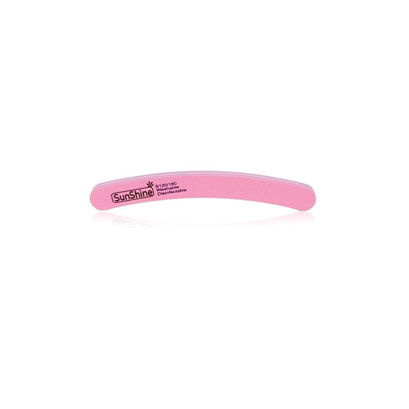 PROFICO Pack of 10 Professional Nail Buffer Buffer Curved 120/180