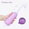 Portable Bidet Travel Large Capacity 450ml(15oz) Personal Toilet Handheld Purple