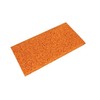Orange Rubber 18mm Sponge 280 x 140mm Rough D4684