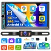 YuanTing 7" Android 13 Car Stereo Radio GPS WiFi Carplay