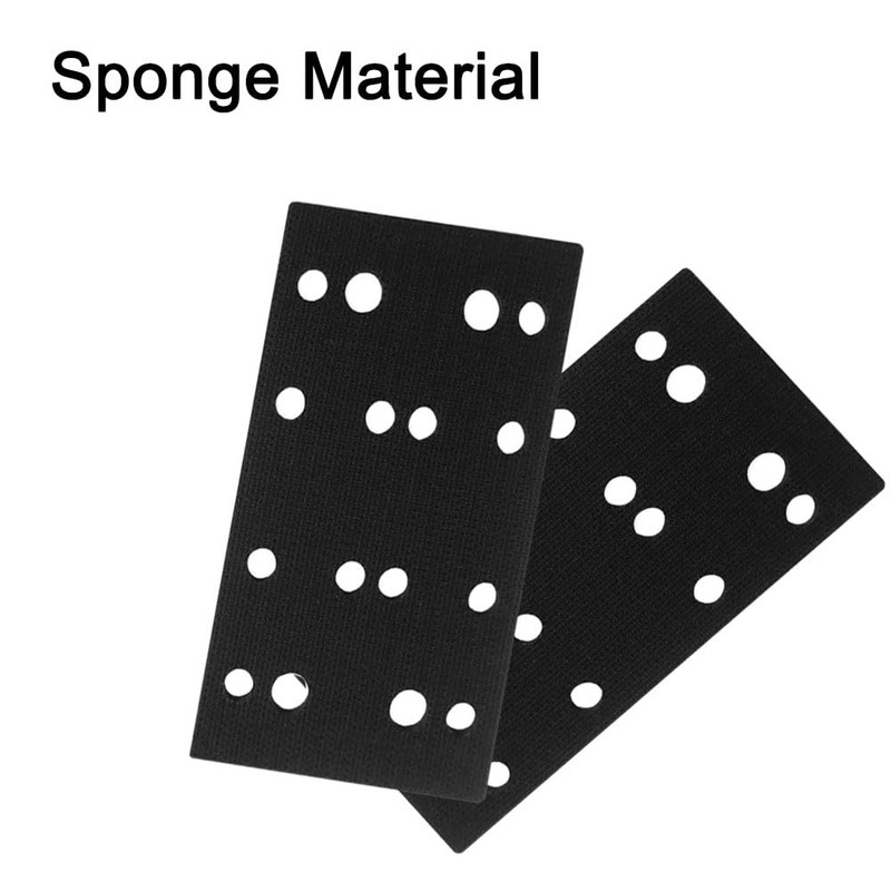 4 Pcs Soft Foam Sanding Pads, 80 * 133mm Interface