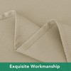 Biscaynebay Textured Fabric Tablecloths 52 X 70 Inches Rectangular, Natural