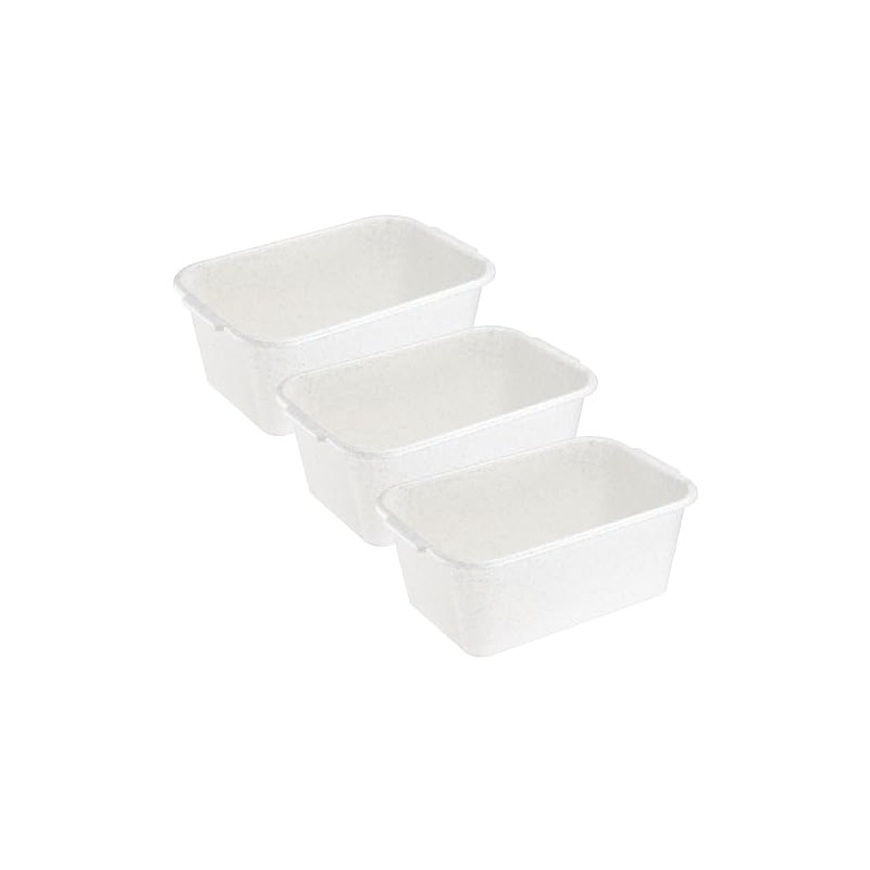MiraHome Household Tub, Set of 3, 9 L, 35 x