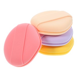 TOVINANNA 4pcs Dual-sided Makeup Sponges for Cream and Powder Thick Foam Applicators Wide Ribbon Versatile Beauty Tools for Foundation Concealer Blush and Highlighter Easy to Clean and