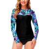 Womens SPF 50 Sun Protection Shirts Bathing Suit Rash Guard